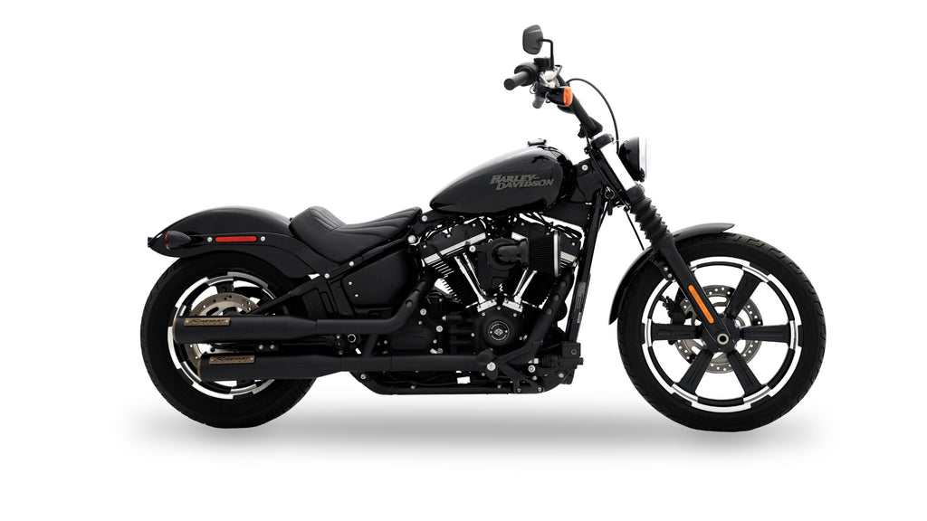 3.5” HP35 Slip-on Exhaust for Harley Softail – Rinehart Racing