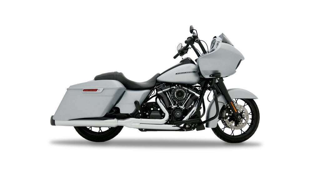 デュアルハーツ 2-into-1 Exhaust for Harley Touring for 2017-Later – Rinehart Racing