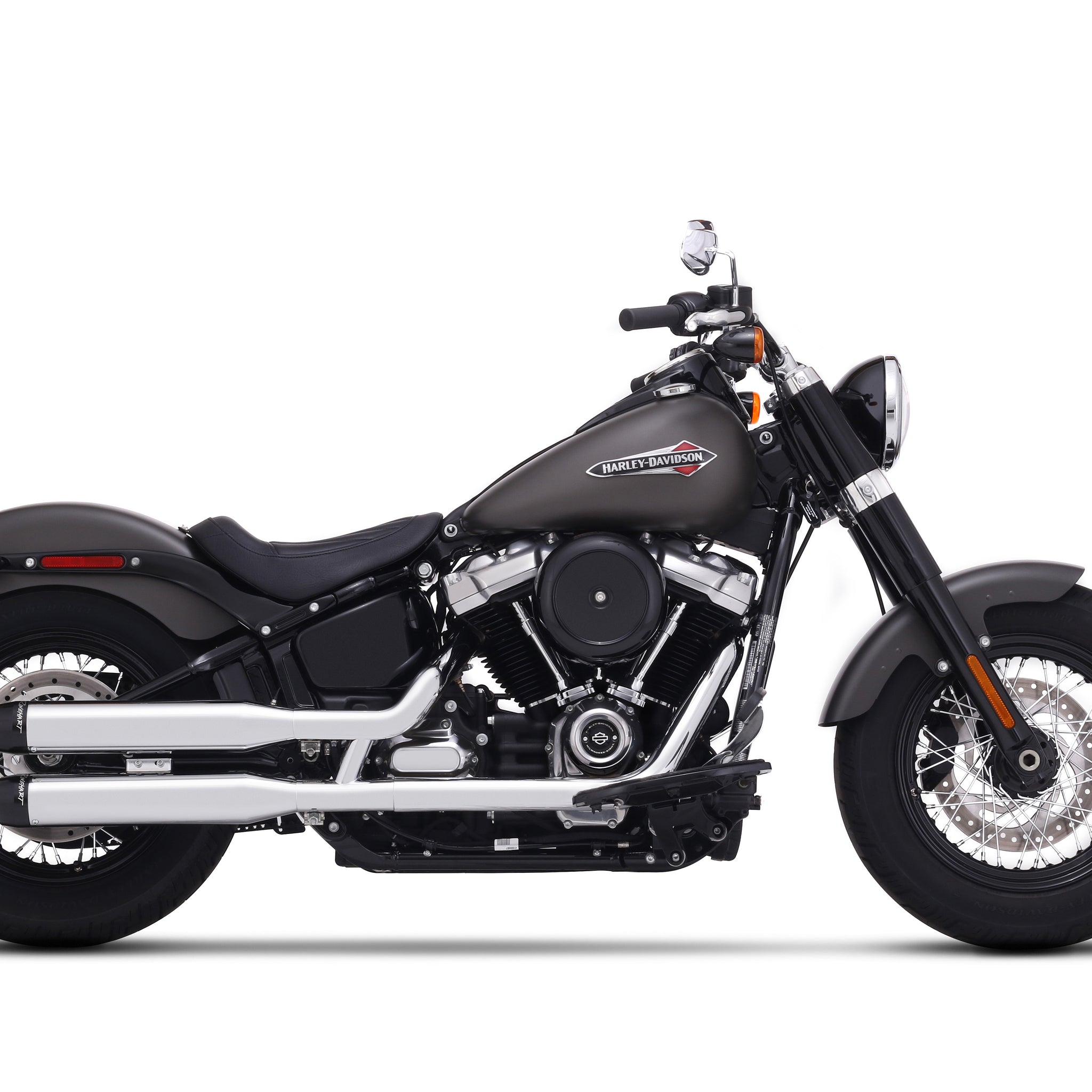 3.5” Slip-on Exhaust for Harley Softail